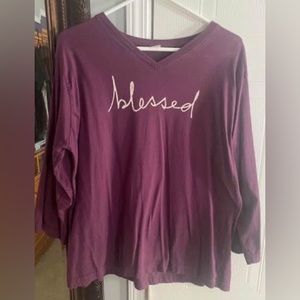 Blessed 3/4 length shirt